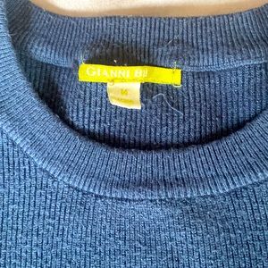 Long sleeve cropped shirt for winter